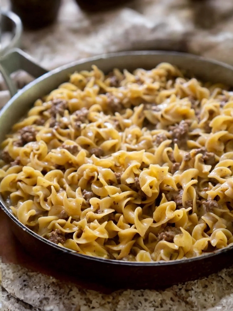 gehaktstroganoff