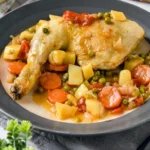 kip uit de tuin Pollo del huerto