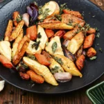 Krokante ovengroenten