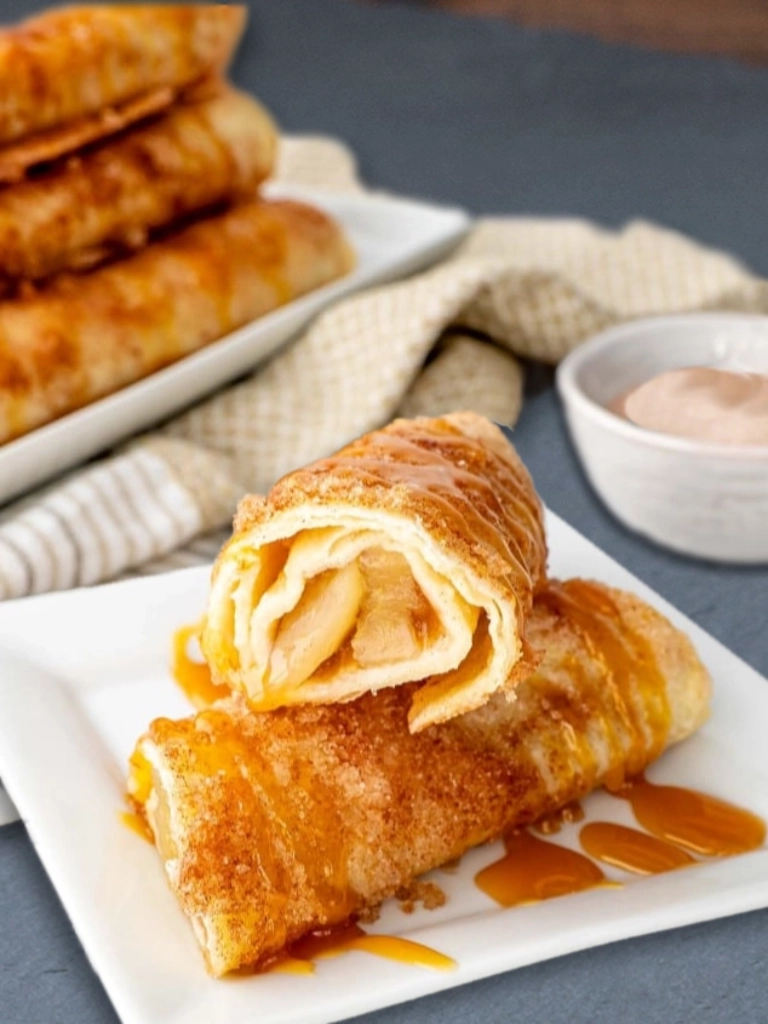 taco's met appel taquitos de manzana