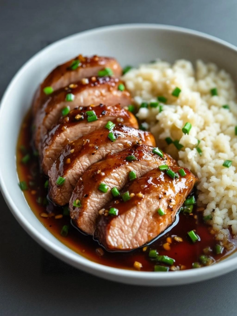 Mexicaans varkenshaasje Lomo de cerdo a la mexicana